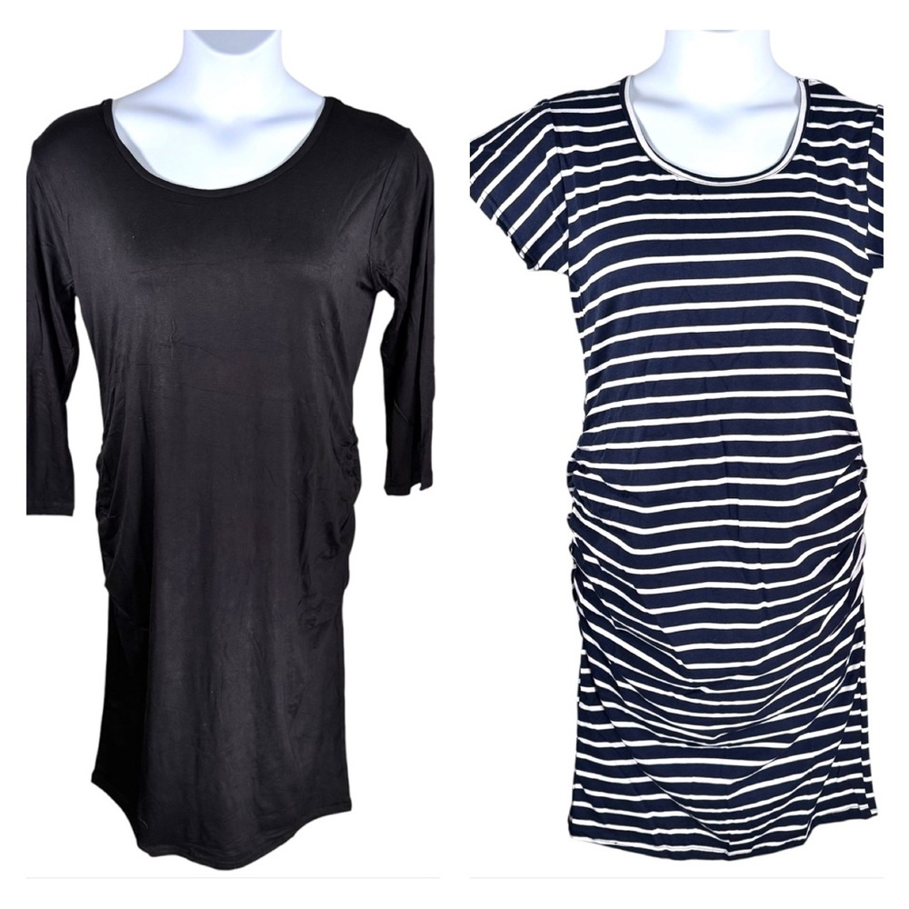 Lot of two Oh! Mamma maternity dresses size XL